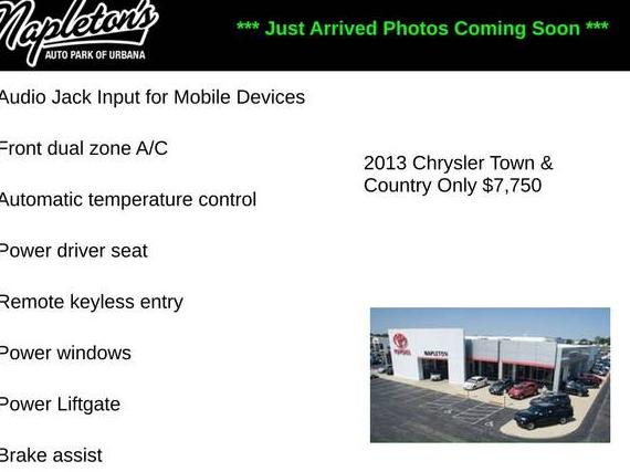 CHRYSLER TOWN AND COUNTRY 2013 2C4RC1BG6DR736824 image